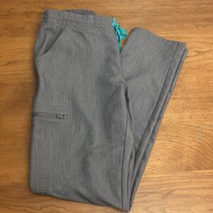Figs Technical Collection Gray Scrub Pants Size XS Style TW2000R